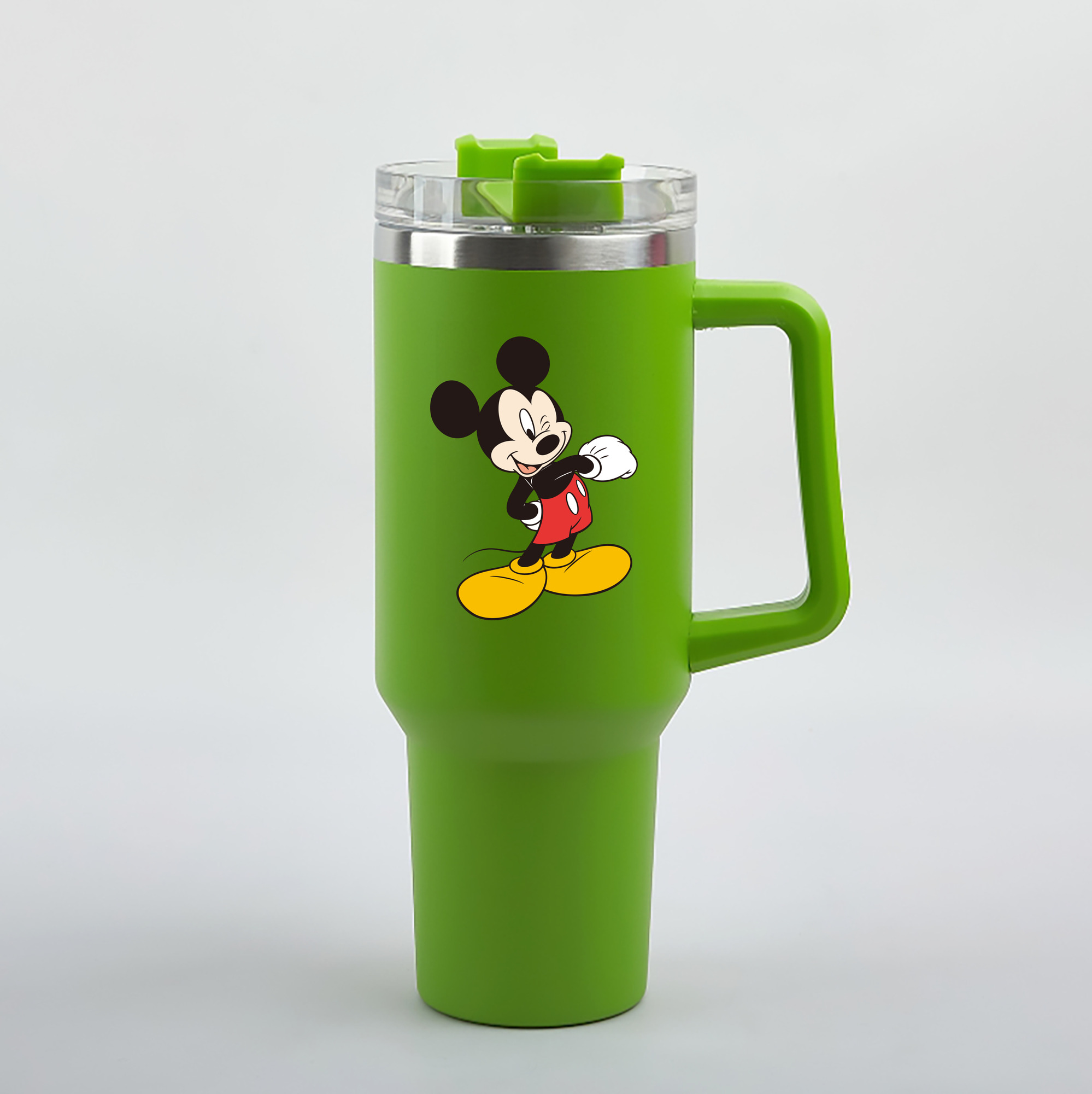 （画像用） ミッキーマウス Mickey Mouse 1200mL車用タンブラー（カラープリント）